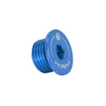 BOUCHON D'HUILE 50 A BOITE KRM PRO RIDE POUR DERBI 50 SENDA, GPR (EURO 2, 3, 4) ALU CNC BLEU