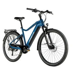 VELO ELECTRIQUE/VAE VTC 29 LEADER FOX SANDY HOMME BLEU MAT 9V MOTEUR ROUE AR BAFANG 36V 45Nm BATTERIE 20Ah (17,5'' - h45cm - TAILLE M - POUR ADULTE DE 168cm à 178cm)
