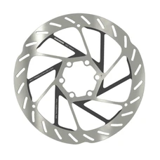 BRAKE DISC-FOR MTB- 6 HOLES- SRAM HS2 160mm SILVER (RECTIFIED EDGE FOR SECURITY)