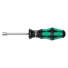 TOURNEVIS A DOUILLE WERA 395 HOLO 13 mm NOIR/VERT (VENDU A L'UNITE) -MARQUE ALLEMANDE POUR LES ATELIERS