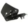 CARENAGE/CAPOT LATERAL SCOOT ADAPTABLE PEUGEOT 50 TKR, TREKKER 2007> NOIR BRILLANT GAUCHE  -P2R-