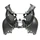 CARENAGE/FACE AV MAXISCOOTER ORIGINE PIAGGIO 300-400-500 MP3 BUSINESS 2014> GRIS 785/A  -1B006603000XE8-