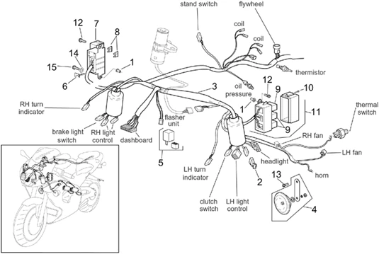 Circuit electrique AV