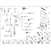 Circuit electrique arrière