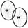 ROUES VTT 29" FIR GALAXIUM E.BIKE DISQUE 6 TROUS ALU NOIR CASSETTE SHIMANO SH 12/11/10/9V. AXE TRAVERSANT 15/110 ET 12/148 HAUTEUR/PROFIL 21 mm (PAIRE) - TUBELESS READY VAE