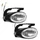 FRONT AUXILIARY LIGHTS - REPLAY - HALOGEN - H3 12V 55W BLACK (105x45x71,5) ( EEC APPROVED) -REPLAY