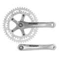 CHAINSET FOR ROAD BIKE- STRONGLIGHT 9/10Speed. IMPACT SILVER 170mm 48-38 (TAPERED SQUARE 107mm)