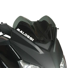 WINDSHIELD FOR MAXISCOOTER YAMAHA 125-250 XMAX 2009>2013 / MBK 125-250 SKYCRUISER 2009>2013 (SHORT-DARK SMOKED) -MALOSSI