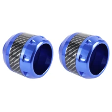 ECROU PROTECTION ANTICHUTE FIXATION MOYEU POUR TROTTINETTE KUKIRIN G2 MASTER/SMARTGYRO RYDER METAL BLEU -SELECTION P2R