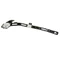 TRAVERSE DE CHASSIS DROIT ORIGINE PIAGGIO 125-250-500 X9 -CM0102024