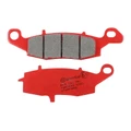 PLAQUETTE DE FREIN BREMBO POUR KAWASAKI 650 ER-6F 2006>2016 AV GAUCHE, 650 KLE VERSYS 2007>2014 AV GAUCHE/SUZUKI 650 SV S 2007>2018> AV, 650 DL V-STROM 2004> AV (ROUTE METAL FRITTE) -07KA19SA