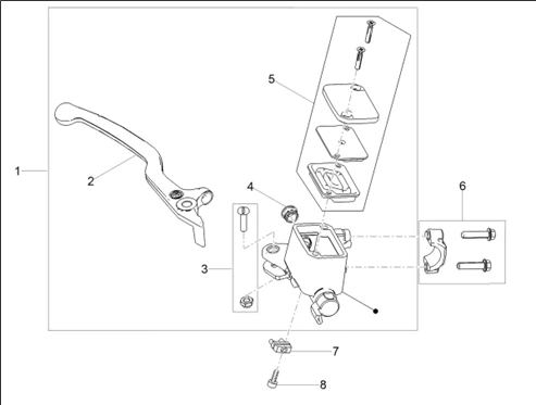 Maît. cyl. frein AV