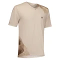 MAILLOT GIST HOMME DISCOVER MANCHES COURTES BEIGE M -5368