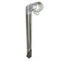 QUILL STEM FOR ROAD BIKE/MTB- QUILL STEM- Ø25,4 SILVER L40mm FOR BAR Ø25,4mm (stem tube L  230mm)
