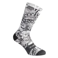 CHAUSSETTES/SOCQUETTES ETE GIST TRENDY COMICS NOIR ET BLANC 38/42 ECOLOGIQUE - HAUTEUR 20 CM (PAIRE) -5863
