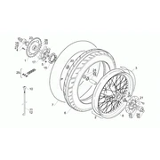 Roue arrière