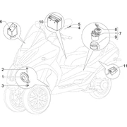 Relais - Batterie - Avertisseur sonore