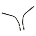 GUIDON CYCLO ADAPTABLE PEUGEOT 103 MVL ACIER CHROME (PAIRE)  -SELECTION P2R-