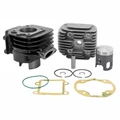HAUT MOTEUR SCOOT TOP PERF FONTE POUR MBK 50 BOOSTER, STUNT/YAMAHA 50 BWS, SLIDER (BLACK TROPHY)