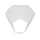 PLAQUE PHARE/TETE DE FOURCHE 50 A BOITE ADAPTABLE RIEJU 50 MRT 2009>2021, MRT ENDURO 2009>2021, MRT PRO 2009>2021, MRT SM 2009>2021 BLANC BRILLANT -P2R