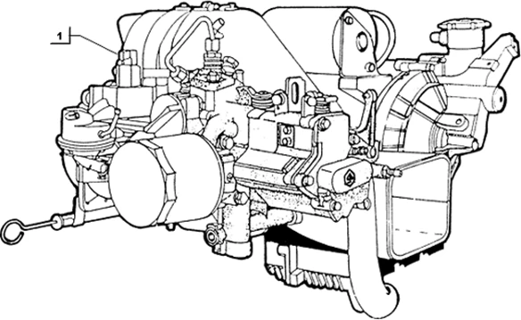 Moteur complet (volant)