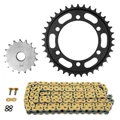 CHAIN AND SPROCKET KIT FOR TRIUMPH 1200 T120 BONNEVILLE 2016>2019  525  17x37  (REAR SPROCKET Ø 106/125/10.5)  (OEM SPECIFICATIONS)  -AFAM-