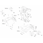 Logement roue - Garde boue