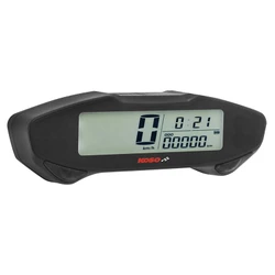 COMPTEUR KOSO DIGITAL MULTIFONCTIONS DB EX-03 BRANCHEMENT SUR BATTERIE (VITESSE, DISTANCE, COMPTEUR D'HEURE, HORLOGE, VOYANT LUMINEUX)