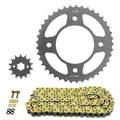 KIT CHAINE ADAPTABLE HONDA 125 CB F 2021>2022  428  14x41  (DIAM COURONNE 80/110/8.5)  (DEMULTIPLICATION ORIGINE)  -AFAM-