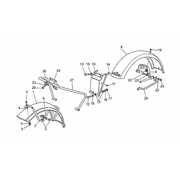 Garde-boue AV-AR