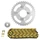KIT CHAINE ADAPTABLE HONDA 50 ST DAX 1978>1993  420  15x41  (DIAM COURONNE 50/82/26.8)  (DEMULTIPLICATION ORIGINE)  -AFAM-