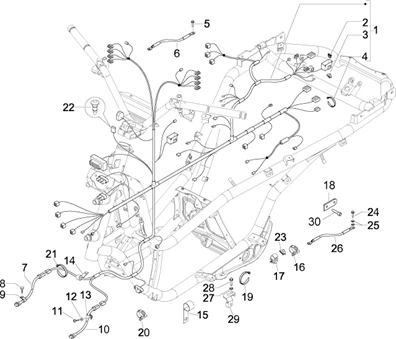 Faisceau de câbles principal