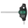 CLE ALLEN/6 PANS MANCHE EN T WERA 454 HEX PLUS 6x100mm NOIR/VERT (VENDU A L'UNITE) -MARQUE ALLEMANDE POUR LES ATELIERS