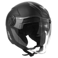 CASQUE JET ADX AJ200 NOIR MAT XS (DOUBLE ECRAN) (ECE 22.06)