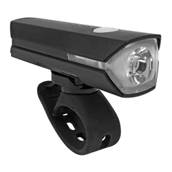 ECLAIRAGE VELO USB KIT NEWTON 550 LUMEN 3 ECLAIRAGE FIXE ET 2 CLIGNOTANT (AUTONOMIE MODE 100% AVANT 1H / ARRIERE 3H) NOIR -INCLUS CABLE