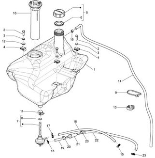 Réservoir carburant