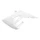 LEFT SIDE COVER FOR TANK FOR 50cc MOTORBIKE DERBI 50 SENDA XTREME 2018>/GILERA 50 RCR 2018>, SMT 2018>/APRILIA 50 SX 2018> GLOSS WHITE