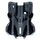 CARENAGE/TABLIER AR SCOOT ADAPTABLE MBK 50 NITRO 1997>2012/YAMAHA 50 AEROX 1997>2012 NOIR BRILLANT  -P2R-