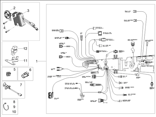 Circuit electrique AV
