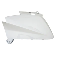 CARENAGE/TABLIER AV MAXISCOOTER ADAPTABLE YAMAHA 530 TMAX 2012>2014 BLANC BRILLANT (PARTIE GAUCHE)  -P2R-