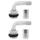 VALVE DE PNEU TUBELESS COUDEE ALU ARGENT  (PAIRE)  -REPLAY-
