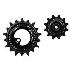 GALET DERAILLEUR TRIPEAK 12-18 DENTS CERAMIC POUR DERAILLEUR 11V. NOIR COMPATIBLE SHIMANO R92xx series (JEU DE 2)