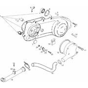 Couvercle carter variateur