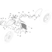 Logement roue - Garde boue