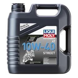 HUILE MOTEUR 4 TEMPS LIQUI MOLY MOTO STREET 4T 10W40 (4 L) SYNTHETIQUE