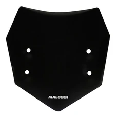 PARE-BRISE/SAUTE VENT MAXISCOOTER POUR KYMCO 550 AK 2023> FUME (H 400 mm - L 370 mm) -MALOSSI