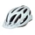 CASQUE VELO CITY ADULTE POLISPORT SPORT FLOW IN-MOLD BLANC MAT AVEC VISIERE GRISE TAILLE 54-58 SYSTEM QUICK LOCK