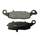PLAQUETTE DE FREIN NEWFREN POUR KAWASAKI 650 ER-6N 2006>2016 AV, 650 KLE VERSYS 2007>2014 AV / SUZUKI 650 GSF BANDIT S 2005>2012 AV, 650 DL V STROM 2004> AV GAUCHE (FD0228BT) (TOURING ORGANIQUE)
