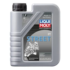 HUILE MOTEUR 2 TEMPS LIQUI MOLY MOTO STREET 2T (1 L) SEMI-SYNTHETIQUE