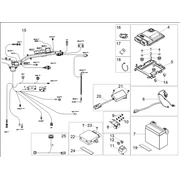 Circuit electrique arrière